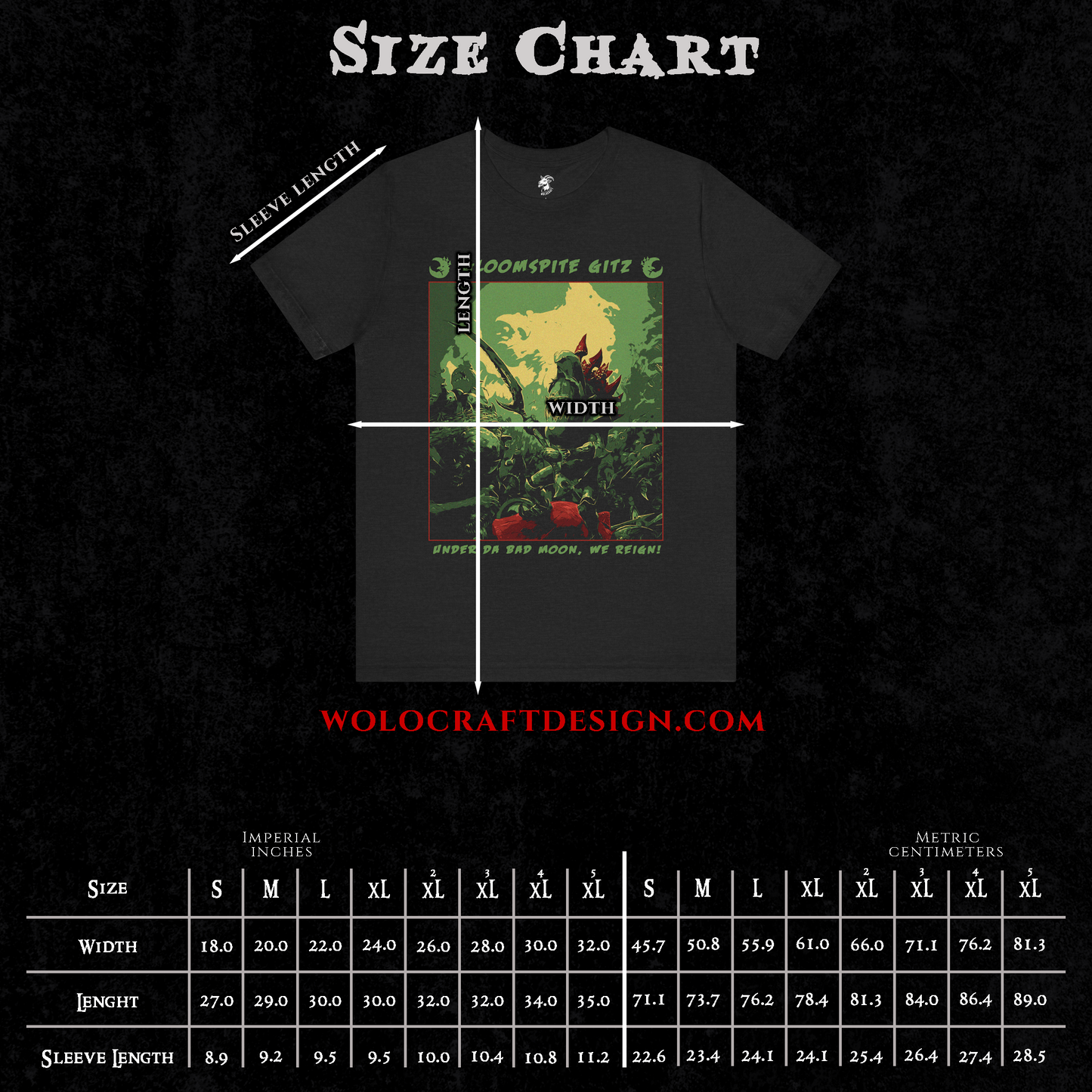 "Under Da Bad Moon" T-Shirt