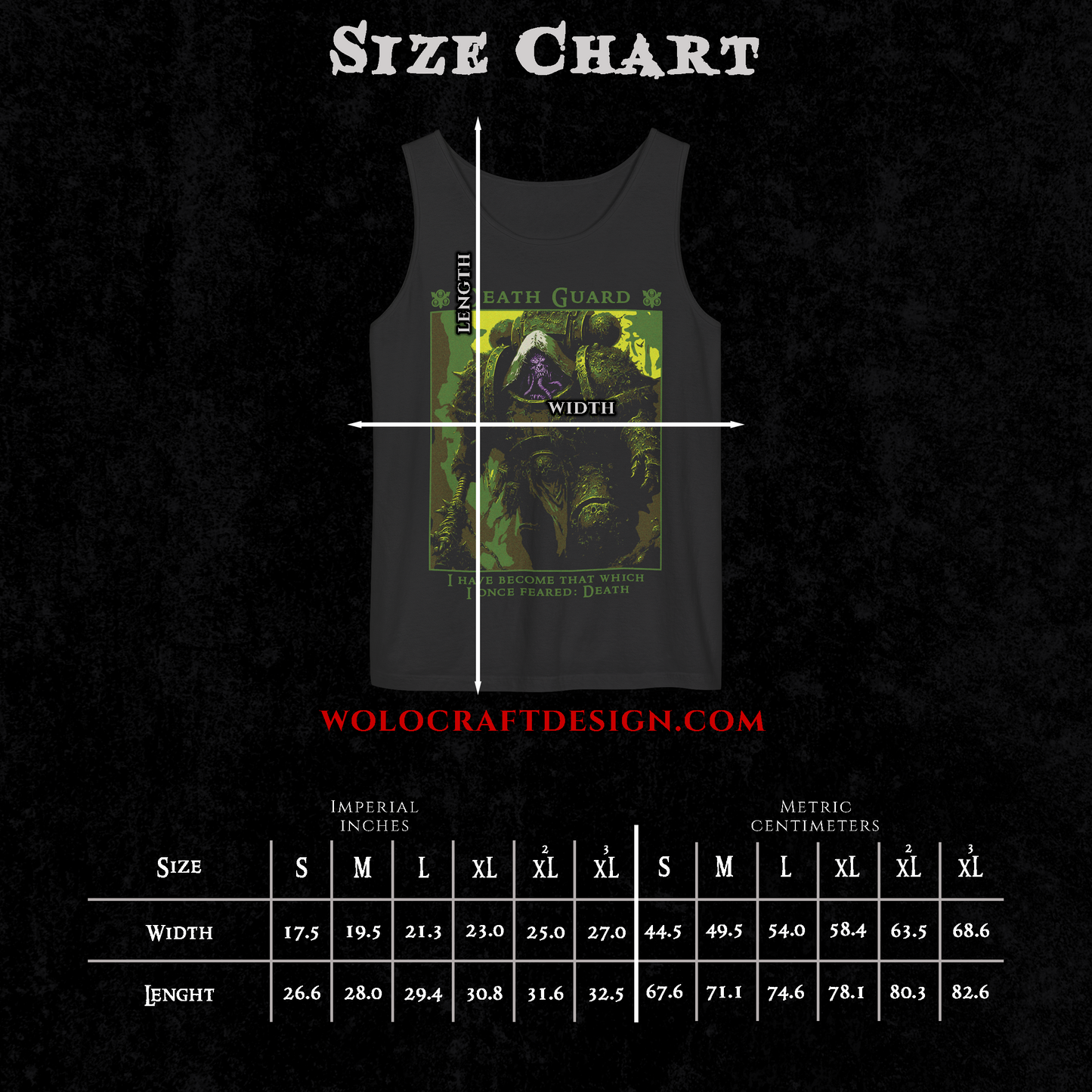 "I once Feared: Death" Tank Top