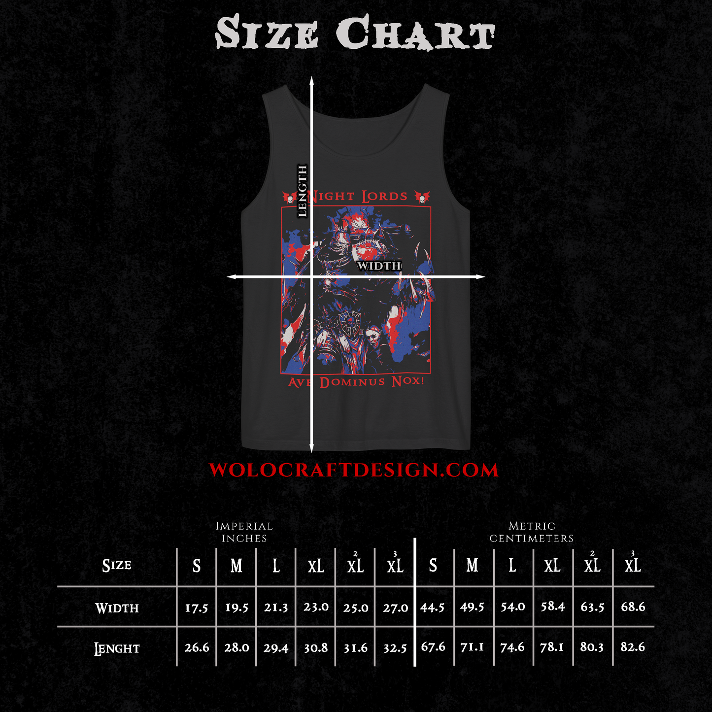 "Ave Dominus Nox" Tank Top