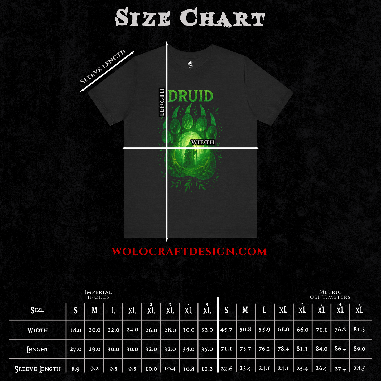 "Druid D&D" T-Shirt