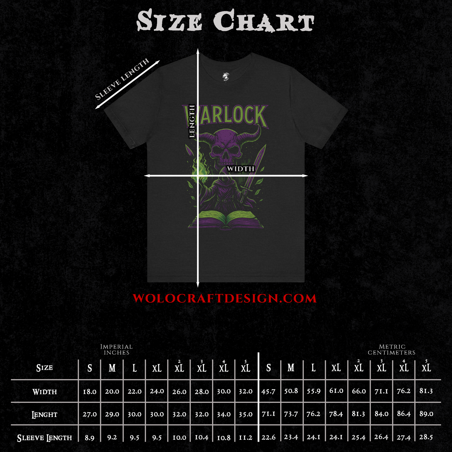 "Warlock D&D" T-Shirt