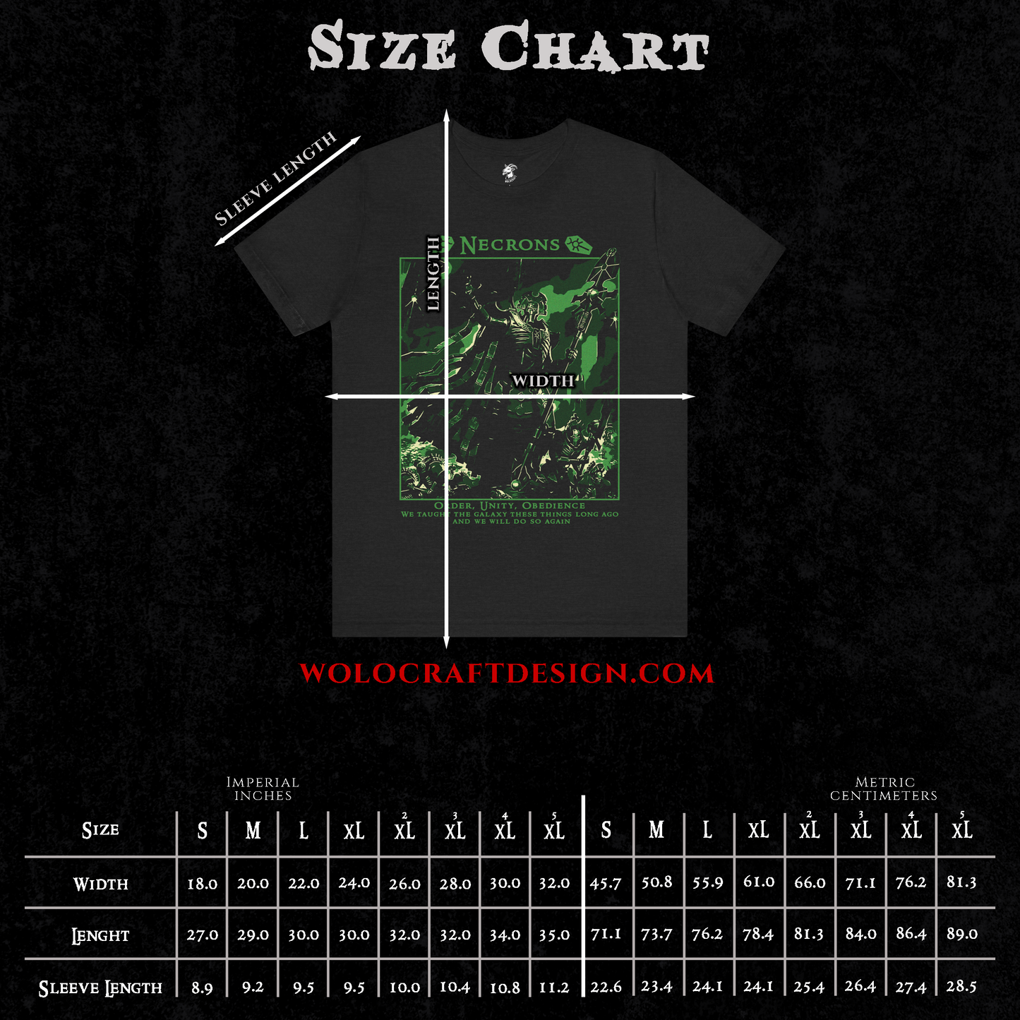 "Order, Unity, Obedience" T-Shirt