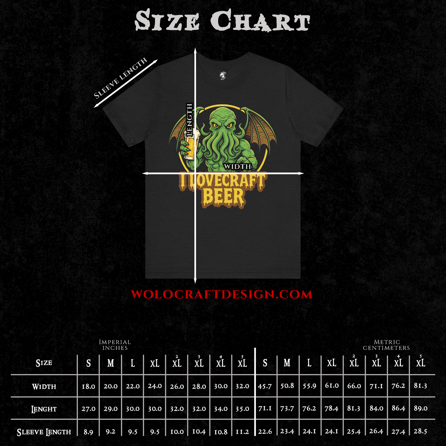 "I Lovecraft Beer" T-Shirt