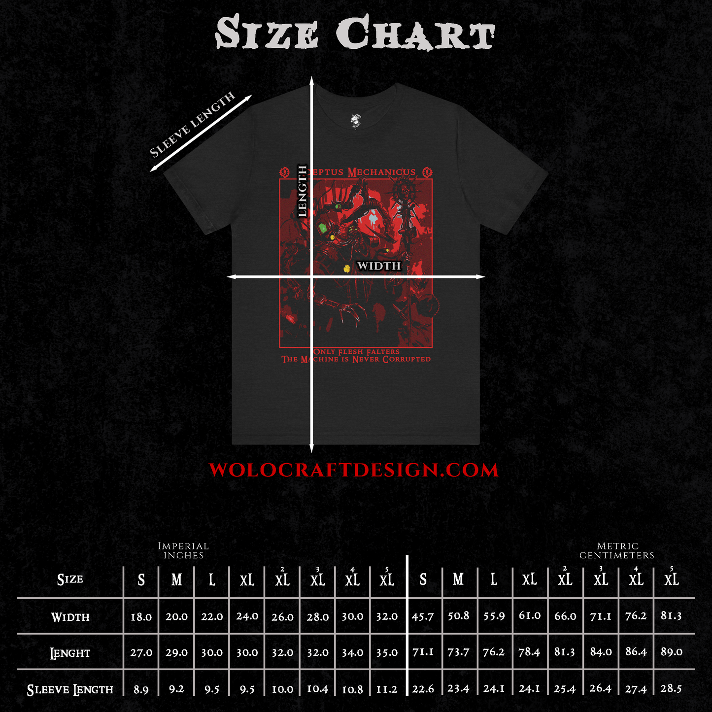 "Only Flesh Falters" T-Shirt