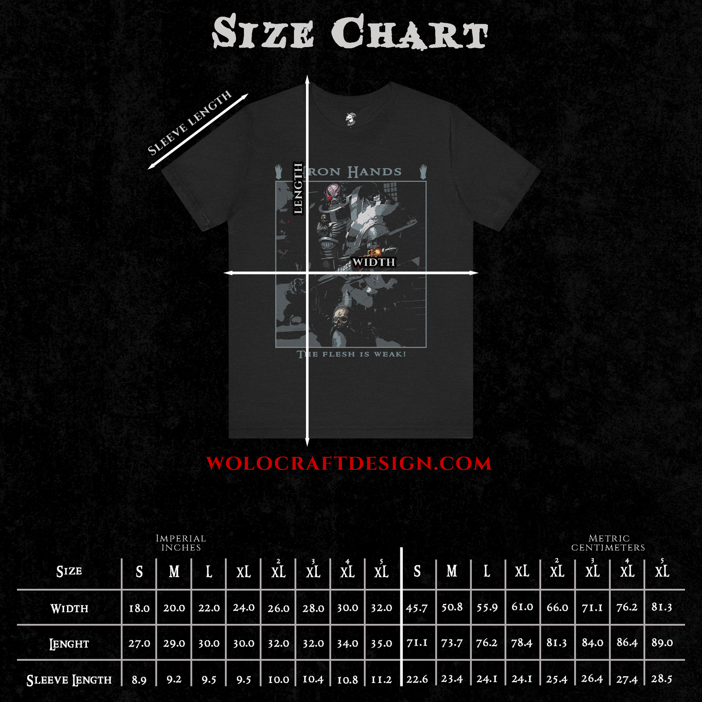 "The Flesh is Weak" T-Shirt