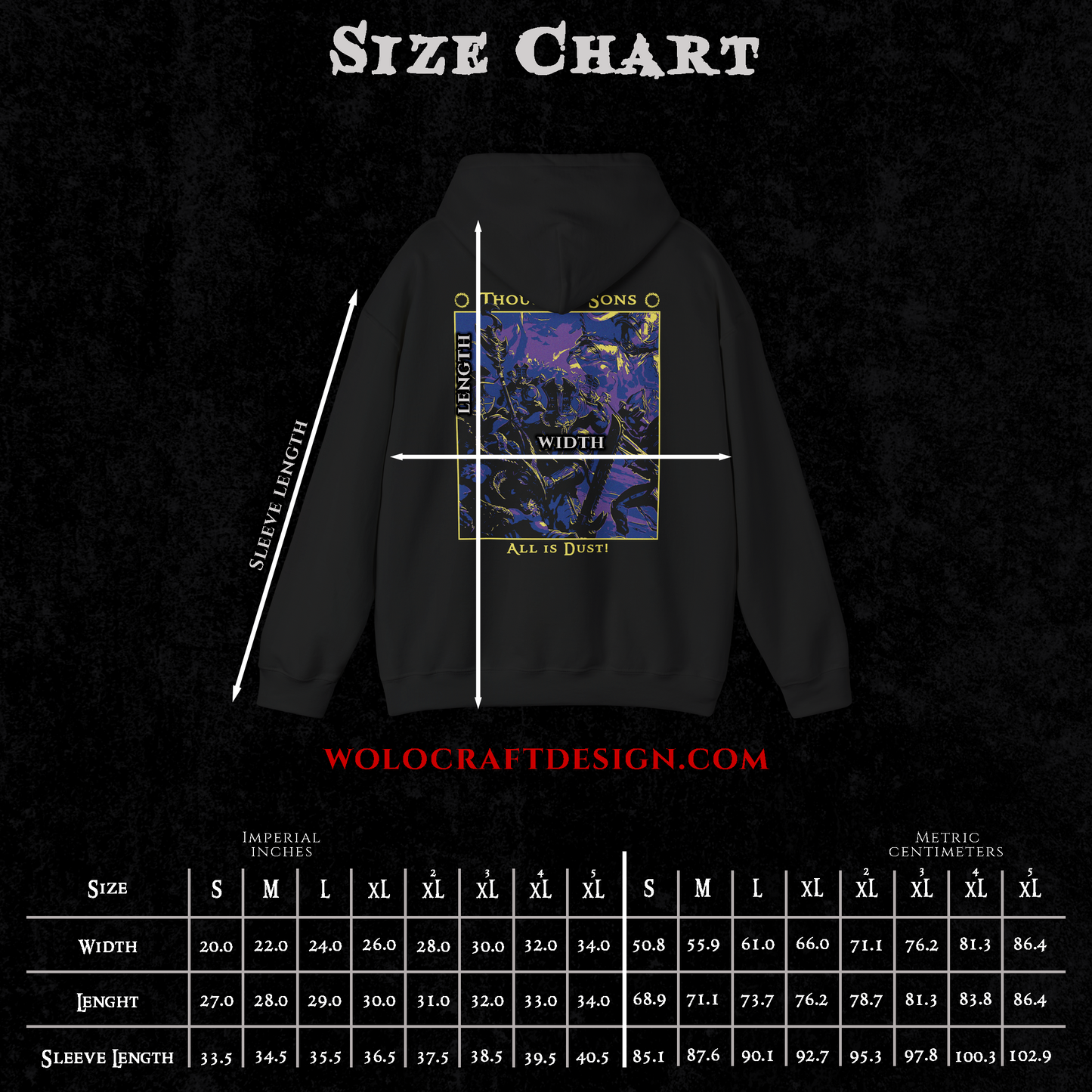 "All is Dust" Hoodie