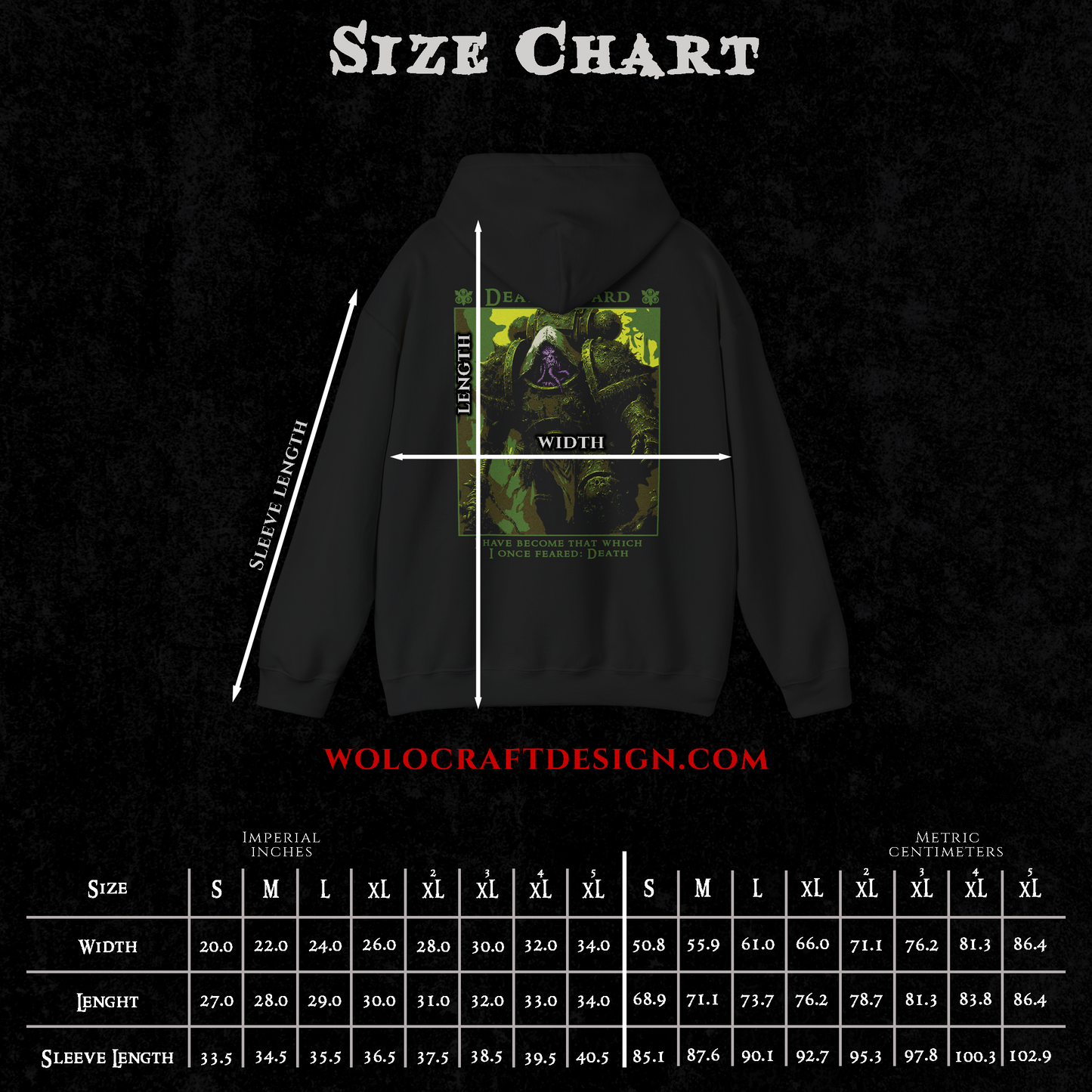 "I once Feared: Death" Hoodie