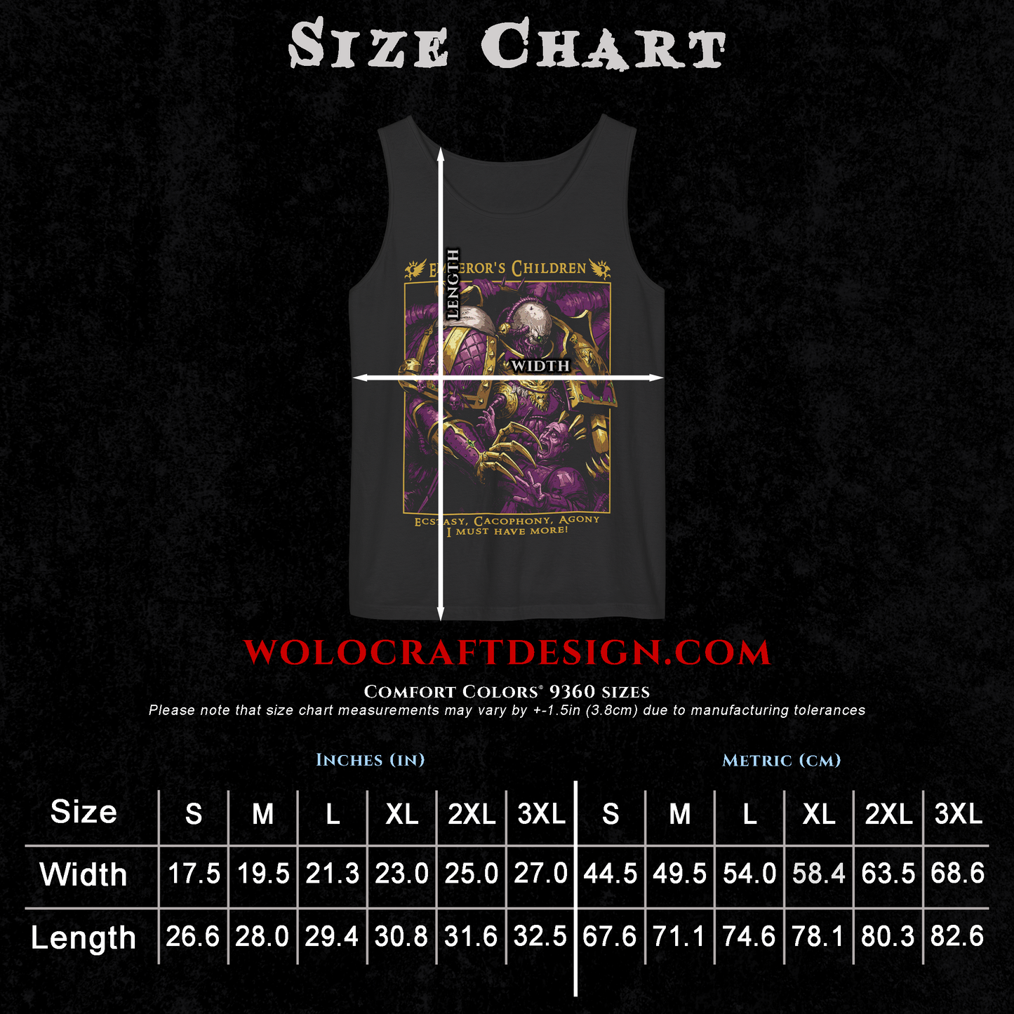Emperor's Children - Chaos Marine | Tank Top
