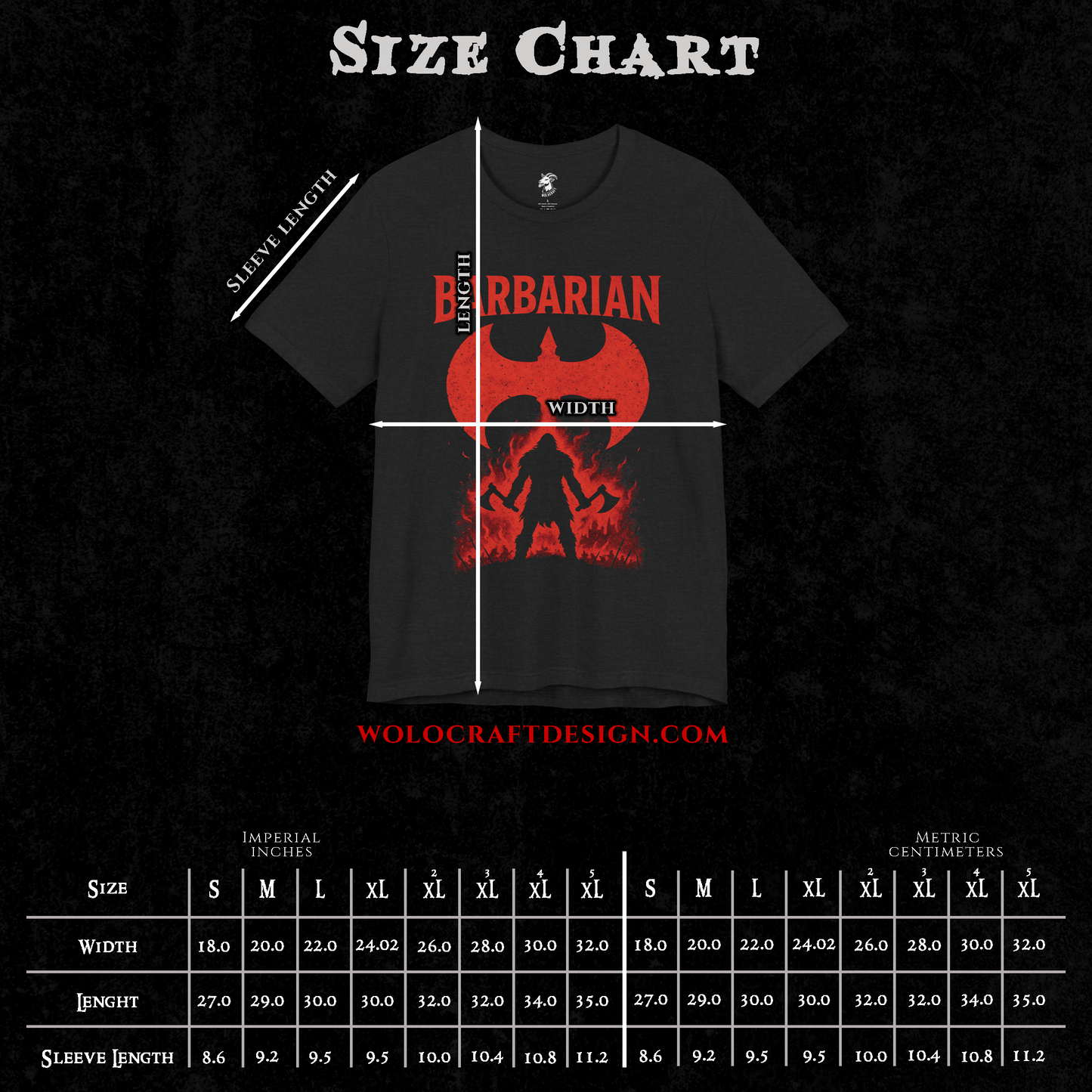 "Barbarian D&D" T-Shirt