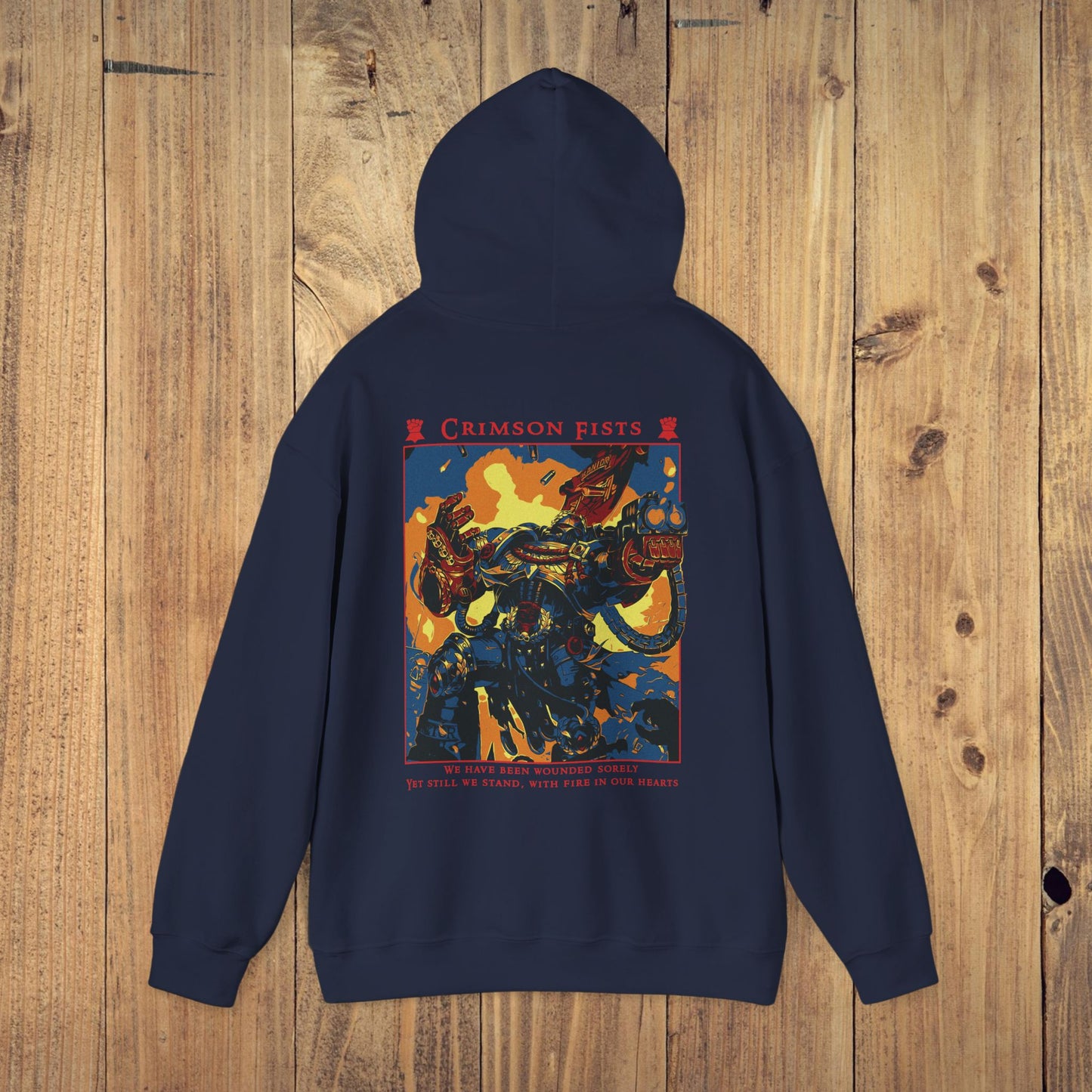 "We Have Been Wounded Sorely" Hoodie