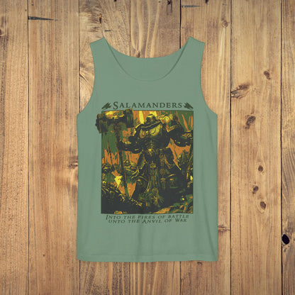 "Into The Fires Of Battle" Tank Top