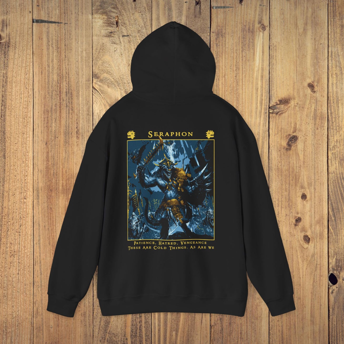 "Patience, Hatred, Vengeance" Hoodie