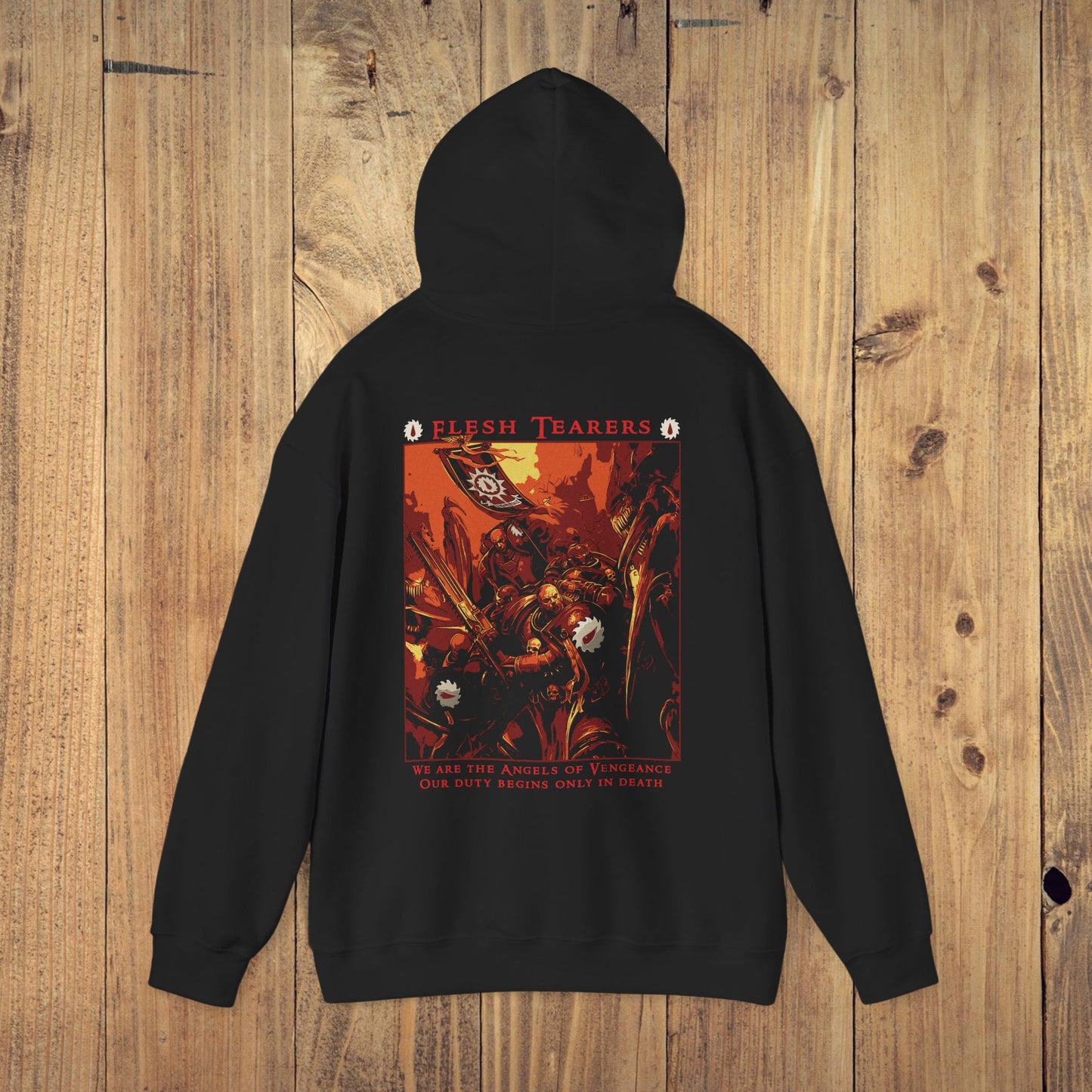 "Our Duty Begins Only In Death" hoodie