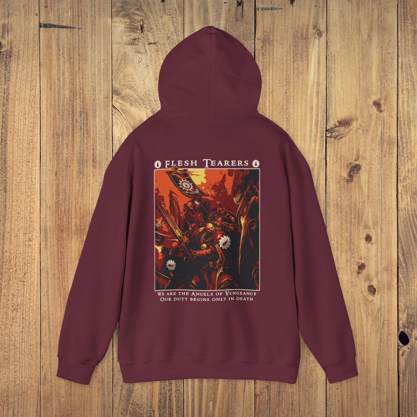 "Our Duty Begins Only In Death" hoodie