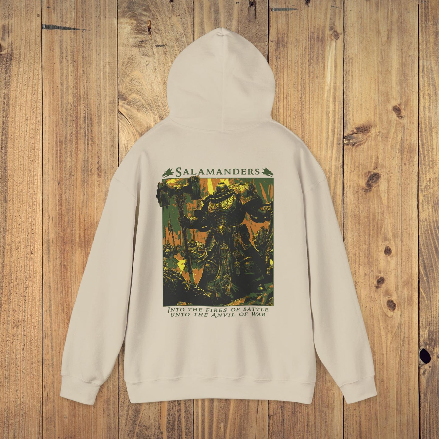 "Into The Fires Of Battle" Hoodie