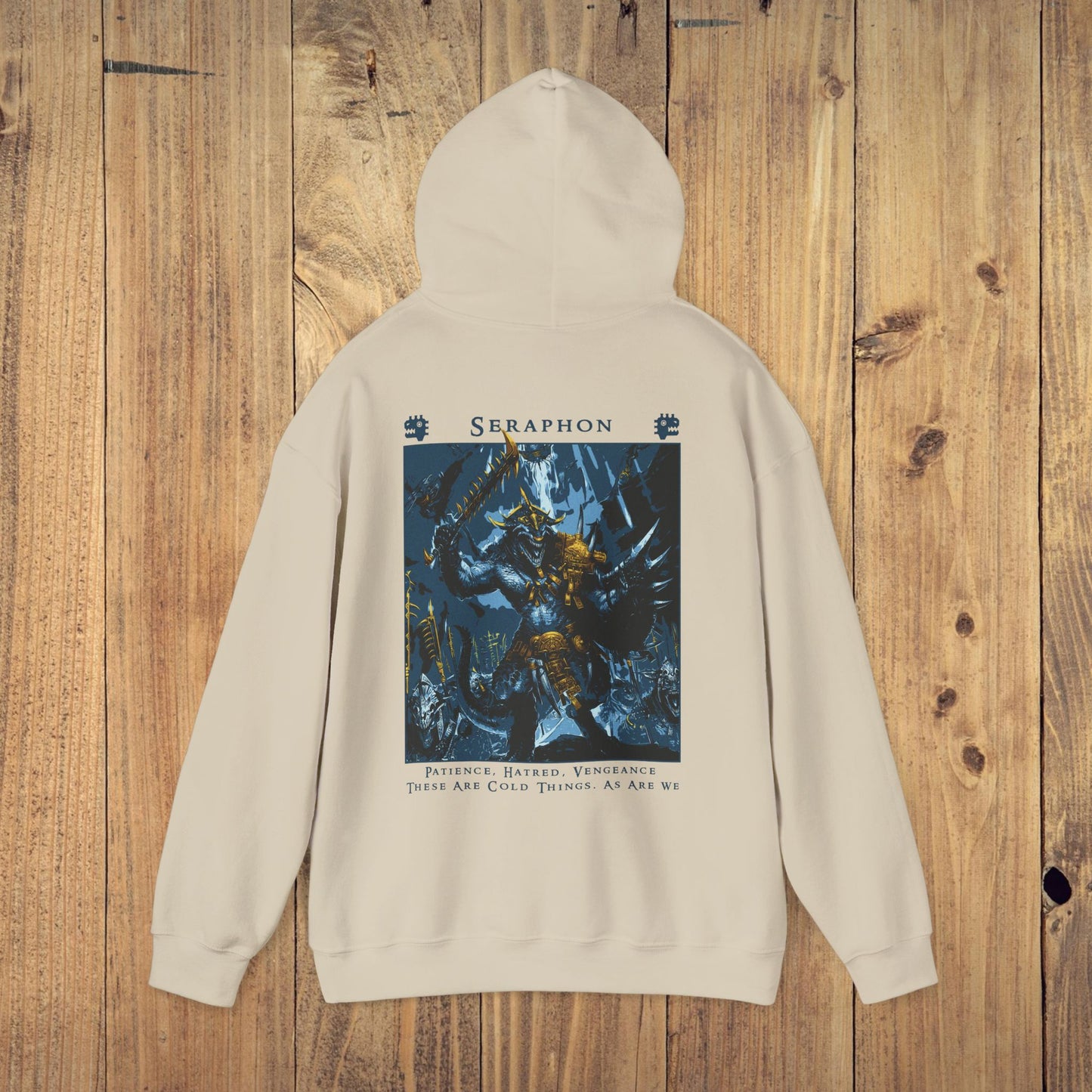 "Patience, Hatred, Vengeance" Hoodie