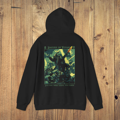 "Luck has, Need keeps, Toil earns" Hoodie