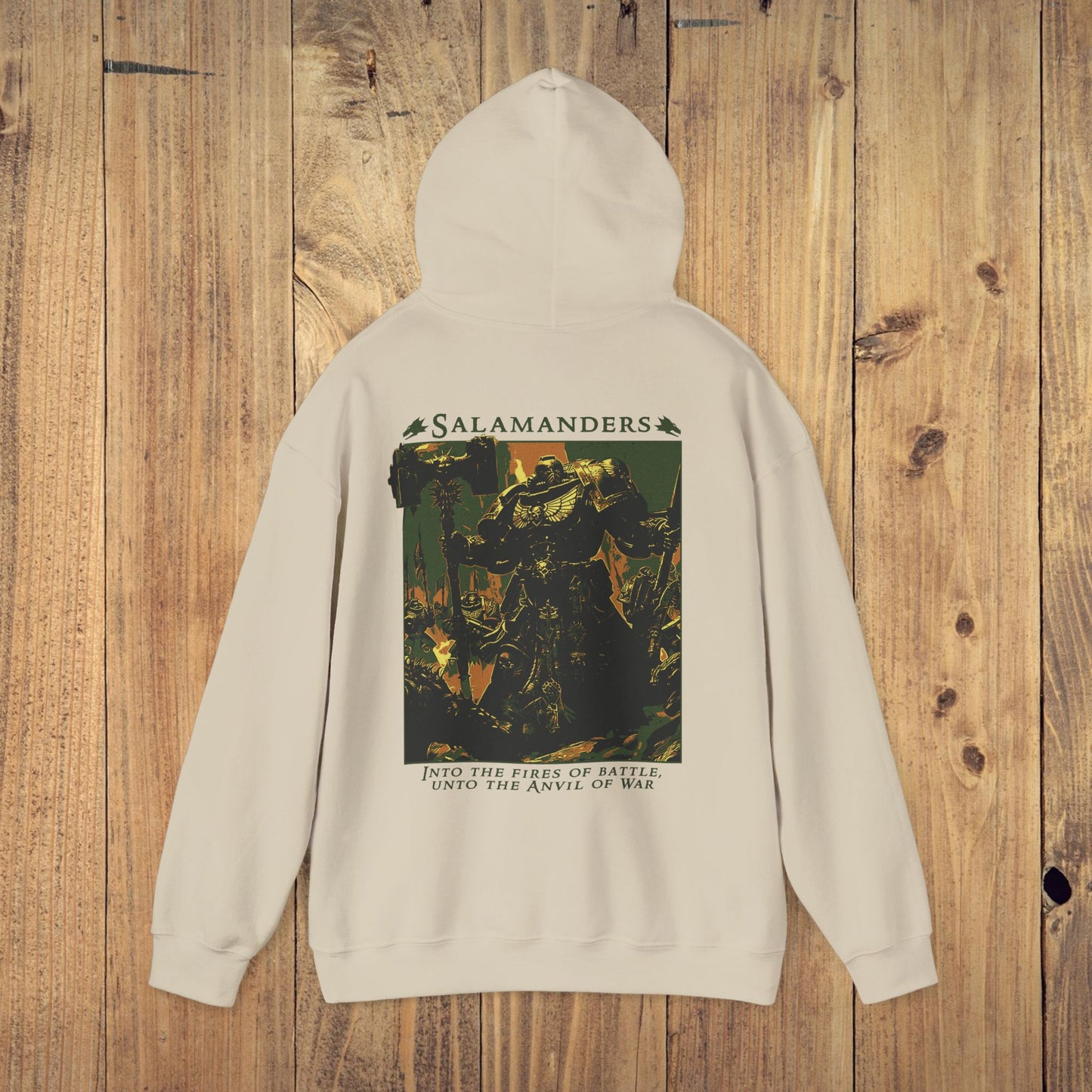"Into The Fires Of Battle" Hoodie