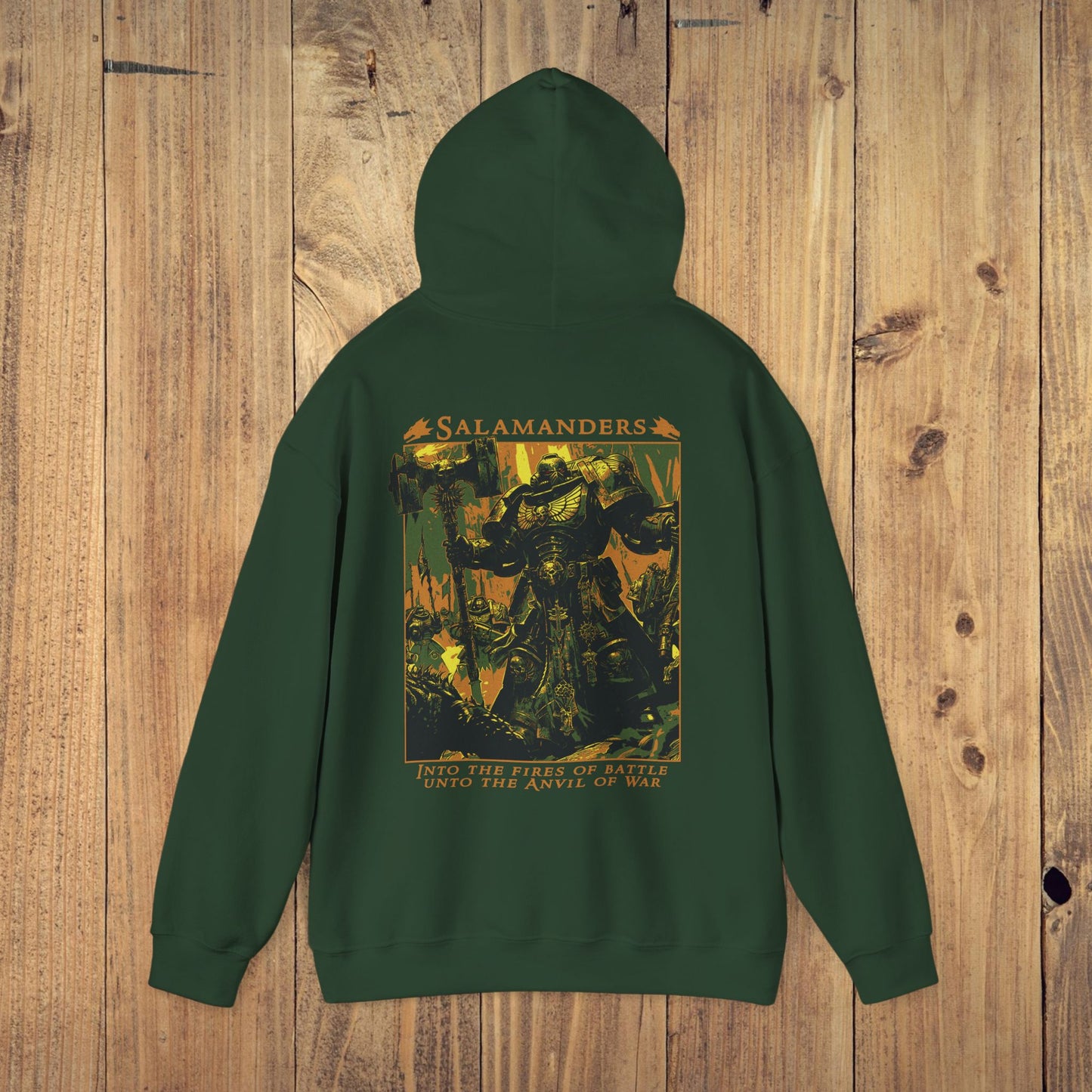 "Into The Fires Of Battle" Hoodie