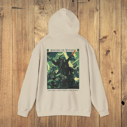"Luck has, Need keeps, Toil earns" Hoodie