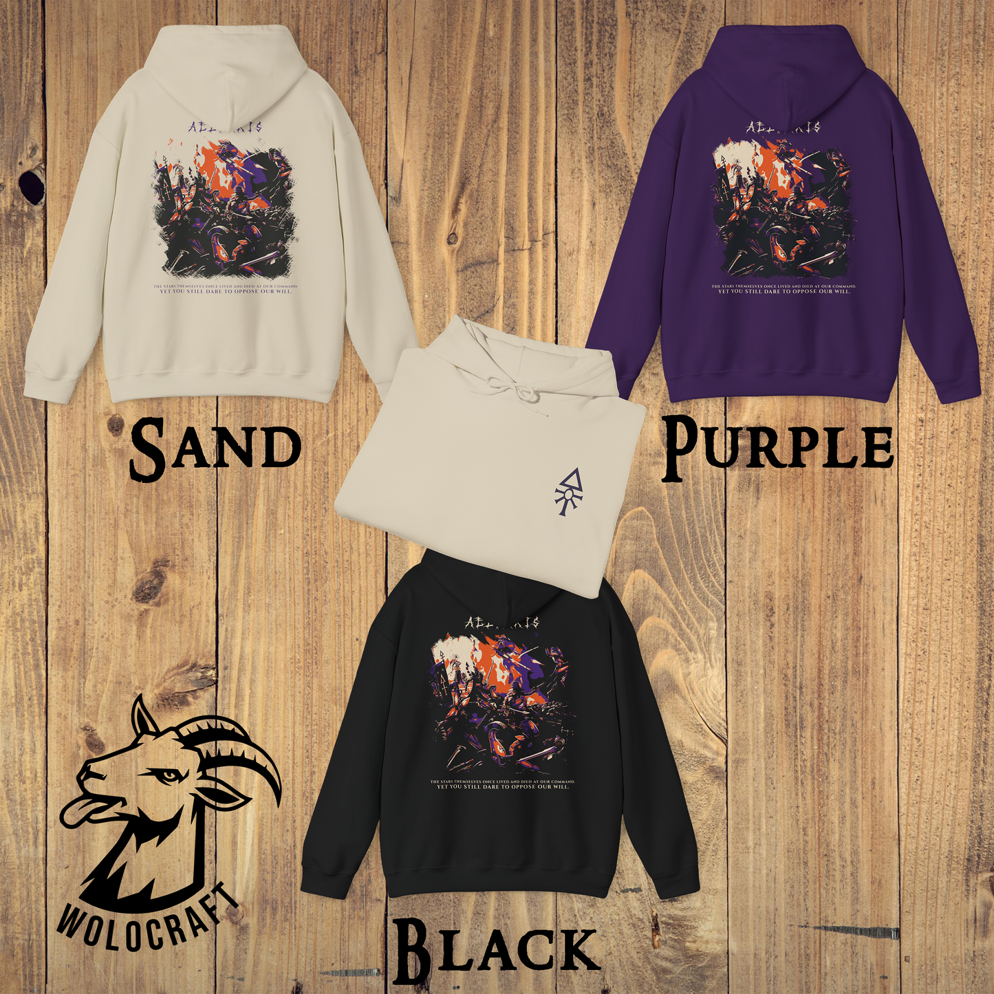 "To oppose our will" Hoodie