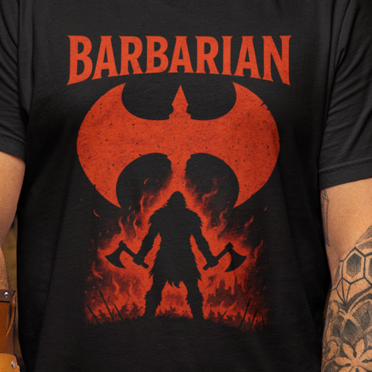 "Barbarian D&D" T-Shirt