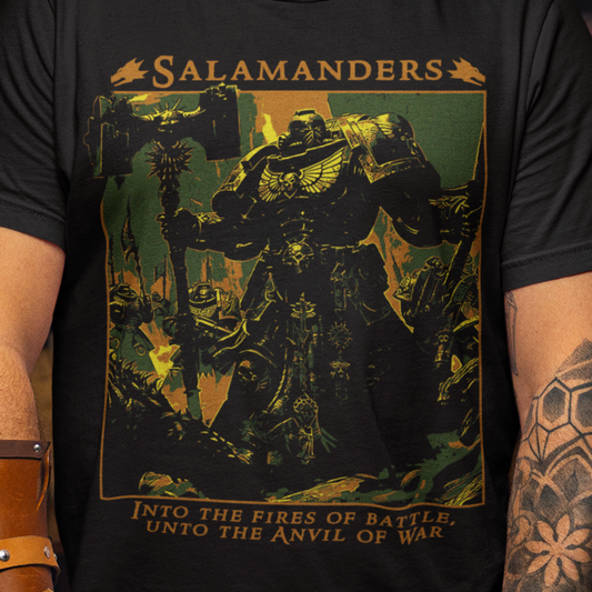"Into The Fires Of Battle" T-Shirt