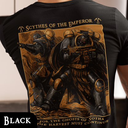 Scythes of the Emperor | Back Print T-Shirt