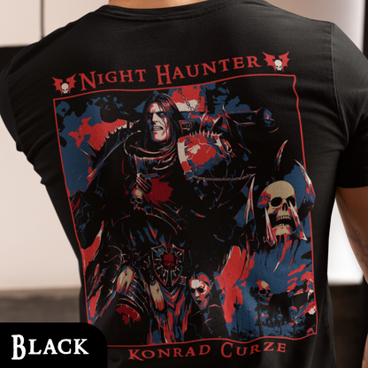 Konrad Curze - Night Haunter | Back Print T-Shirt