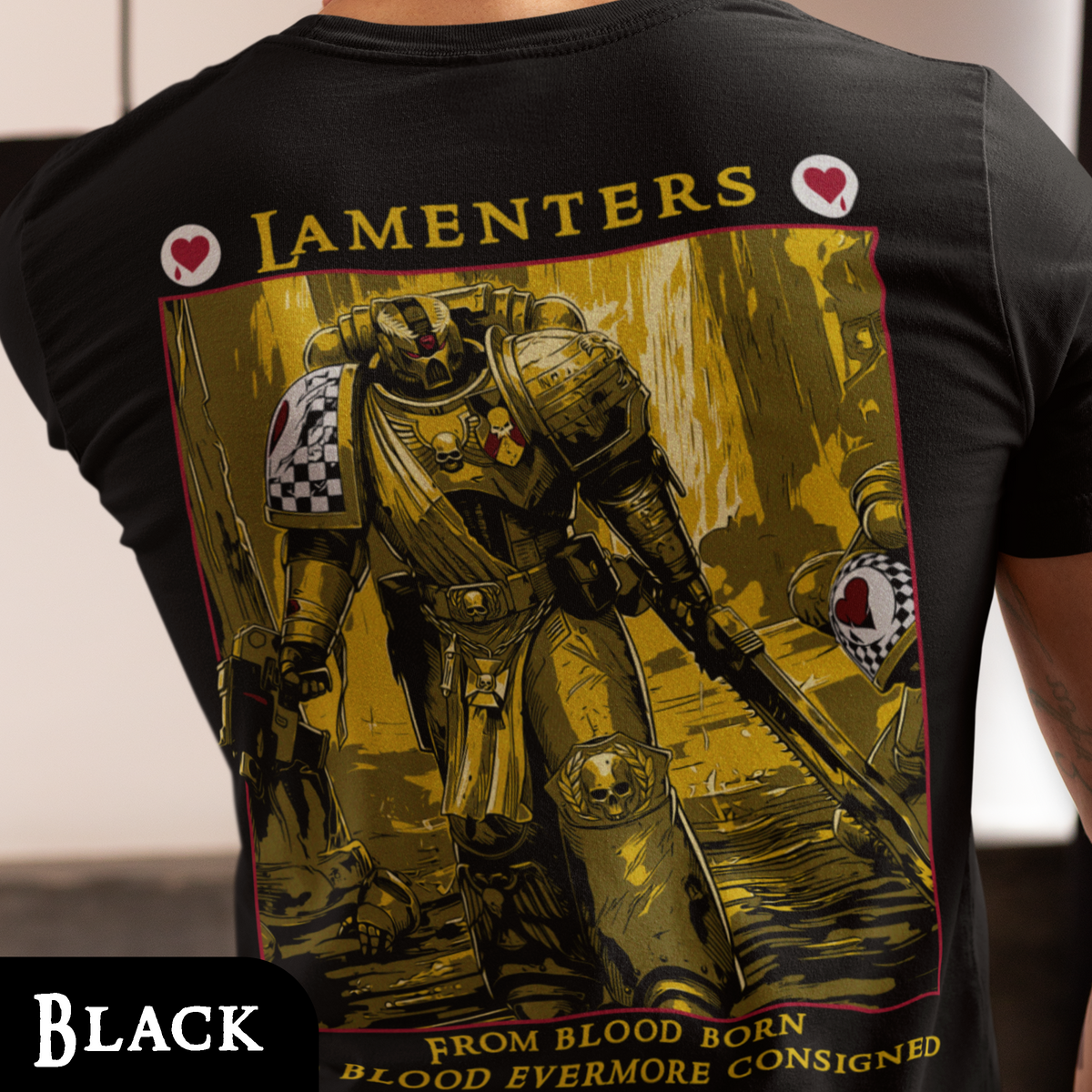 Lamenters - From Blood Born | Back Print T-Shirt