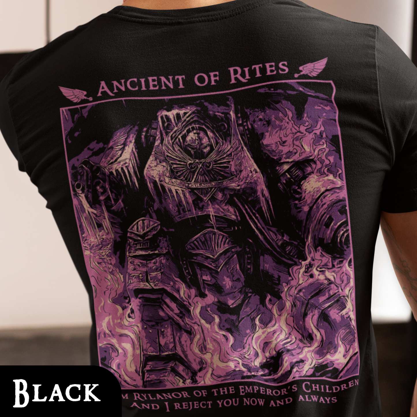 Rylanor - Ancient Of Rites | Back Print T-Shirt