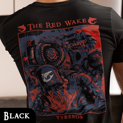 Tyberos - The Red Wake | Back Print T-Shirt