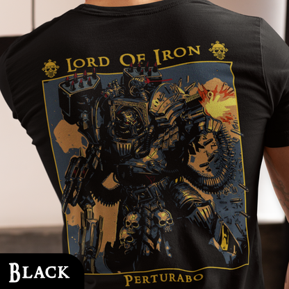 Perturabo - Lord of Iron | Back Print T-Shirt