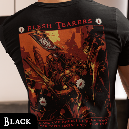 Flesh Tearers - Warhammer 40k | Back Print T-Shirt