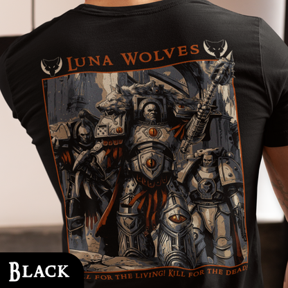 Luna Wolves - Warhammer 40k | Back Print T-Shirt