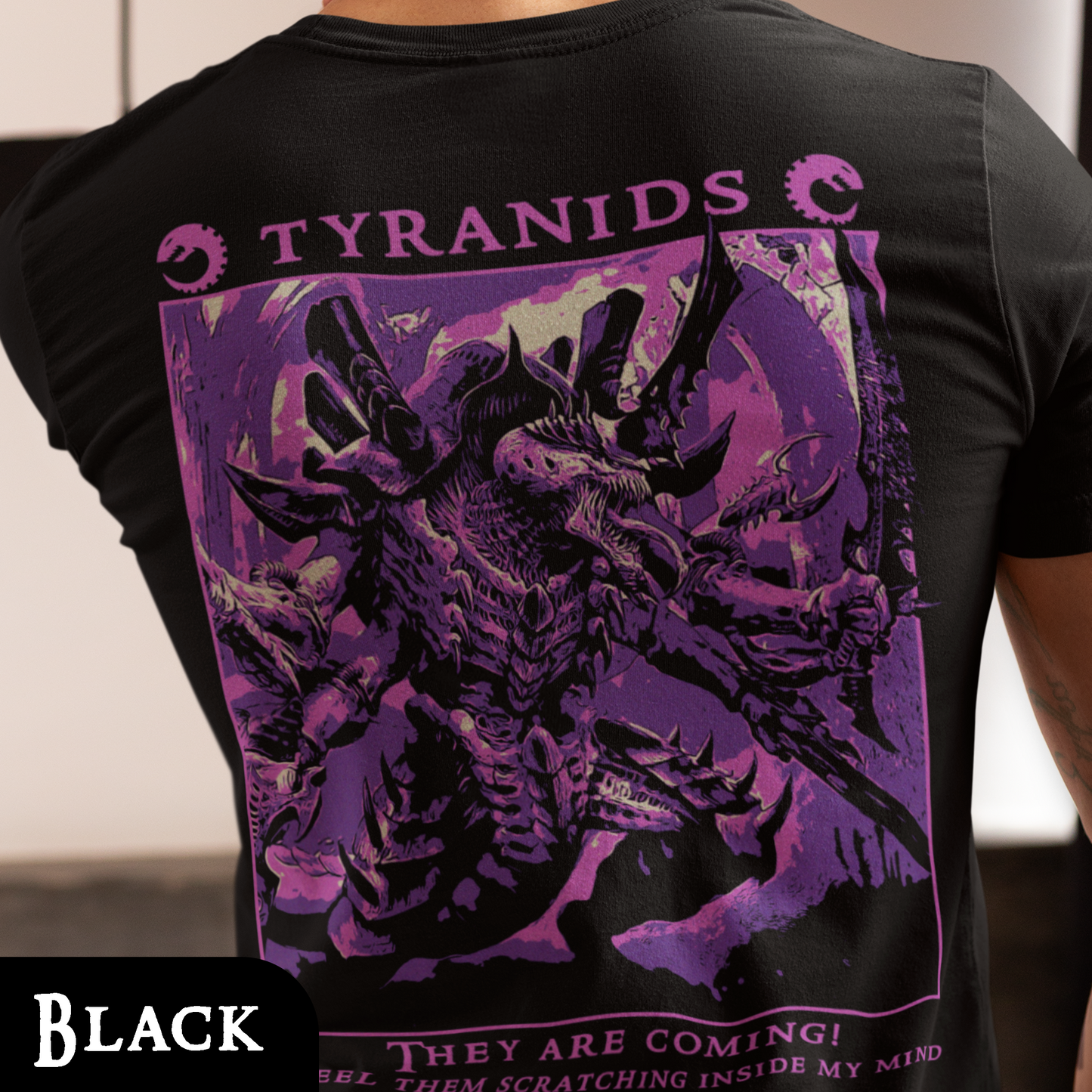 Tyranids - Warhammer40k | Back Print T-Shirt