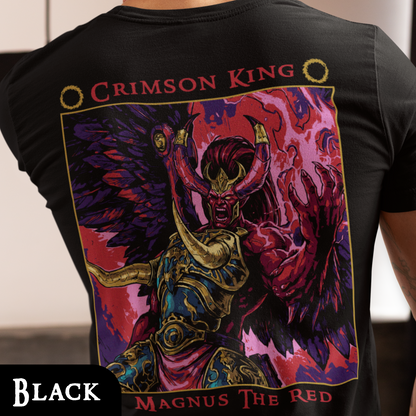 Magnus The Red - Crimson King | Back Print T-Shirt