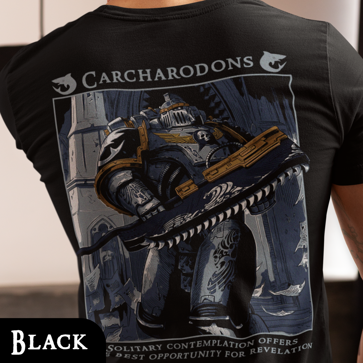 Carcharodons - Warhammer 40k | Back Print T- Shirt