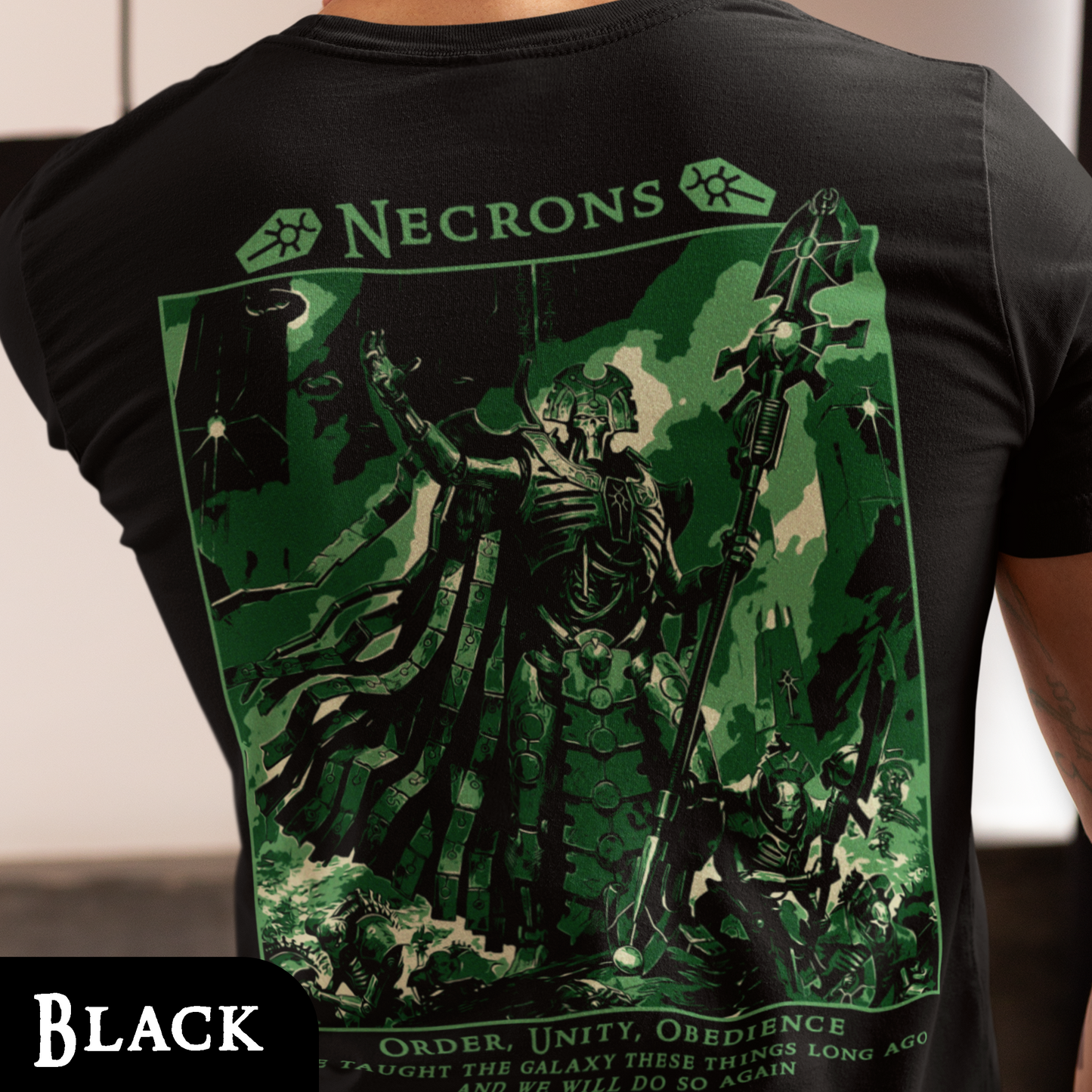 Necrons - Warhammer40k | Back Print T-Shirt