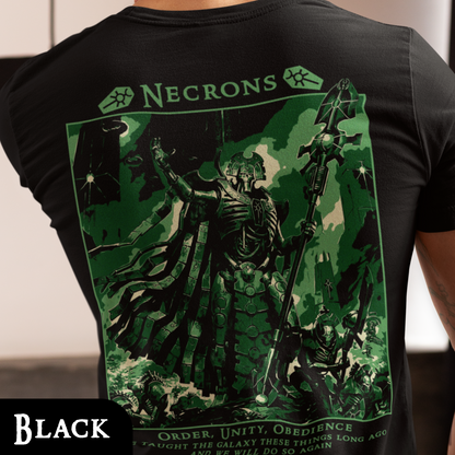 Necrons - Warhammer40k | Back Print T-Shirt