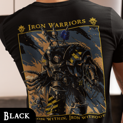 Iron Within, Iron Without | Back Print T-Shirt