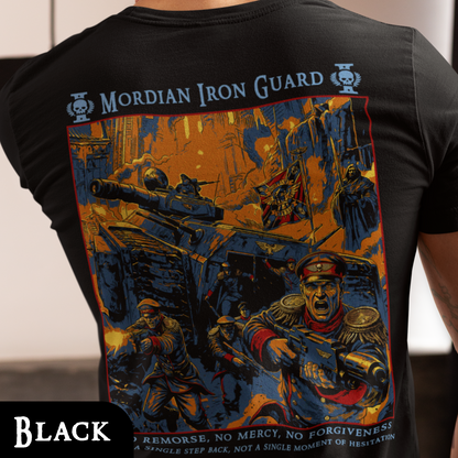 Mordian Iron Guard | Back Print T-Shirt
