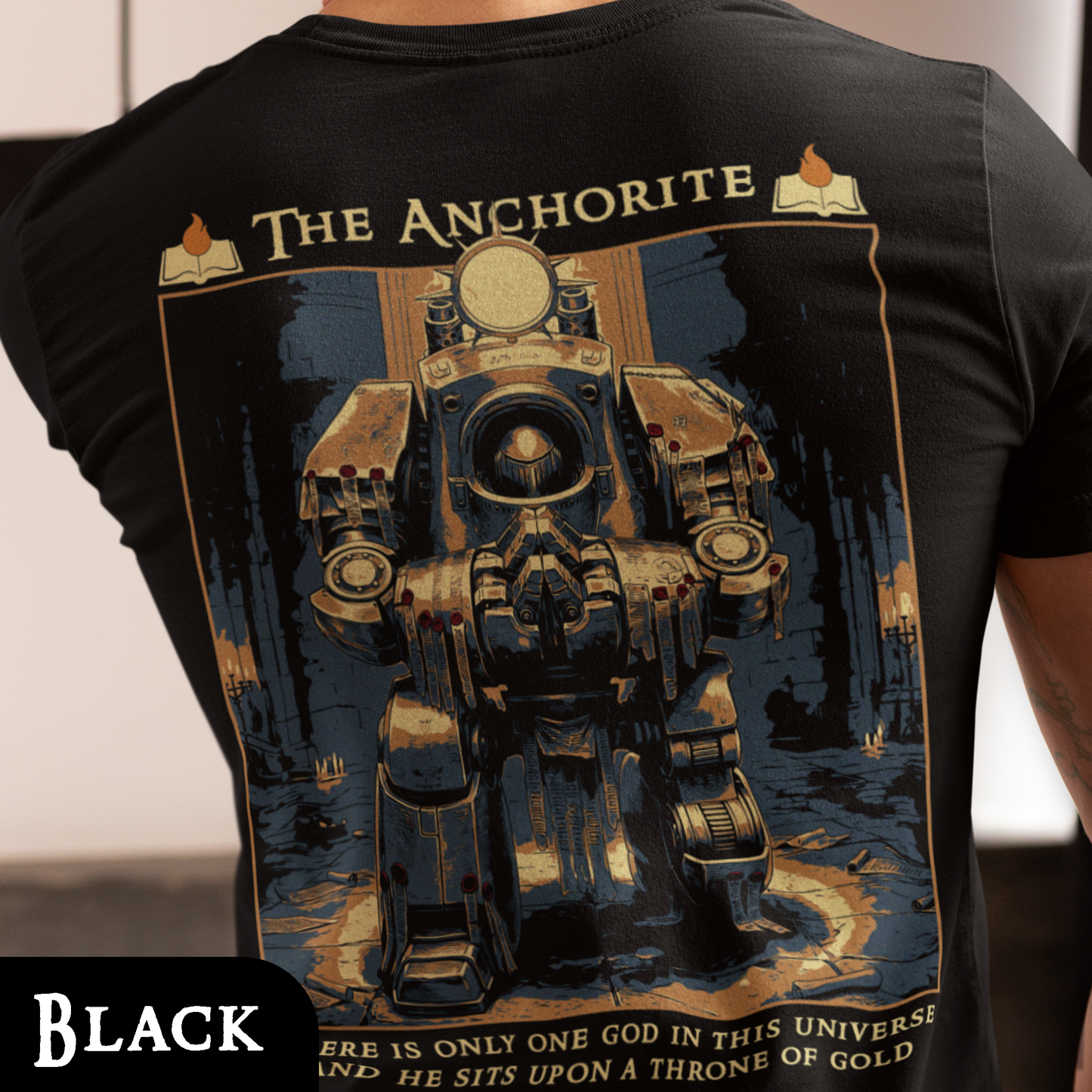 The Anchorite - Warhammer 40k | Back Print T-Shirt
