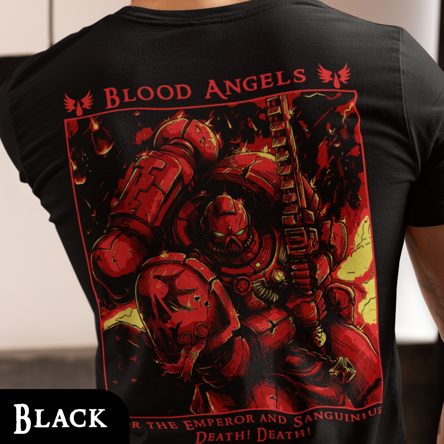 Blood Angels - Warhammer 40k | Back Print T-Shirt