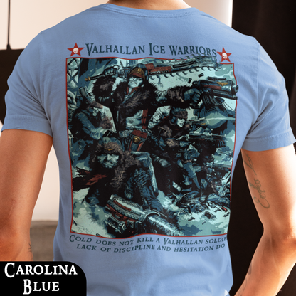Valhallan Ice Warriors - Astra Militarum | Back Print T-Shirt