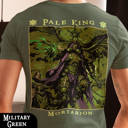 Mortarion - Pale King | Back Print T-shirt