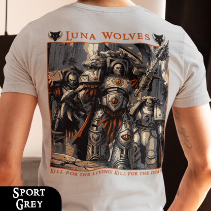 Luna Wolves - Warhammer 40k | Back Print T-Shirt