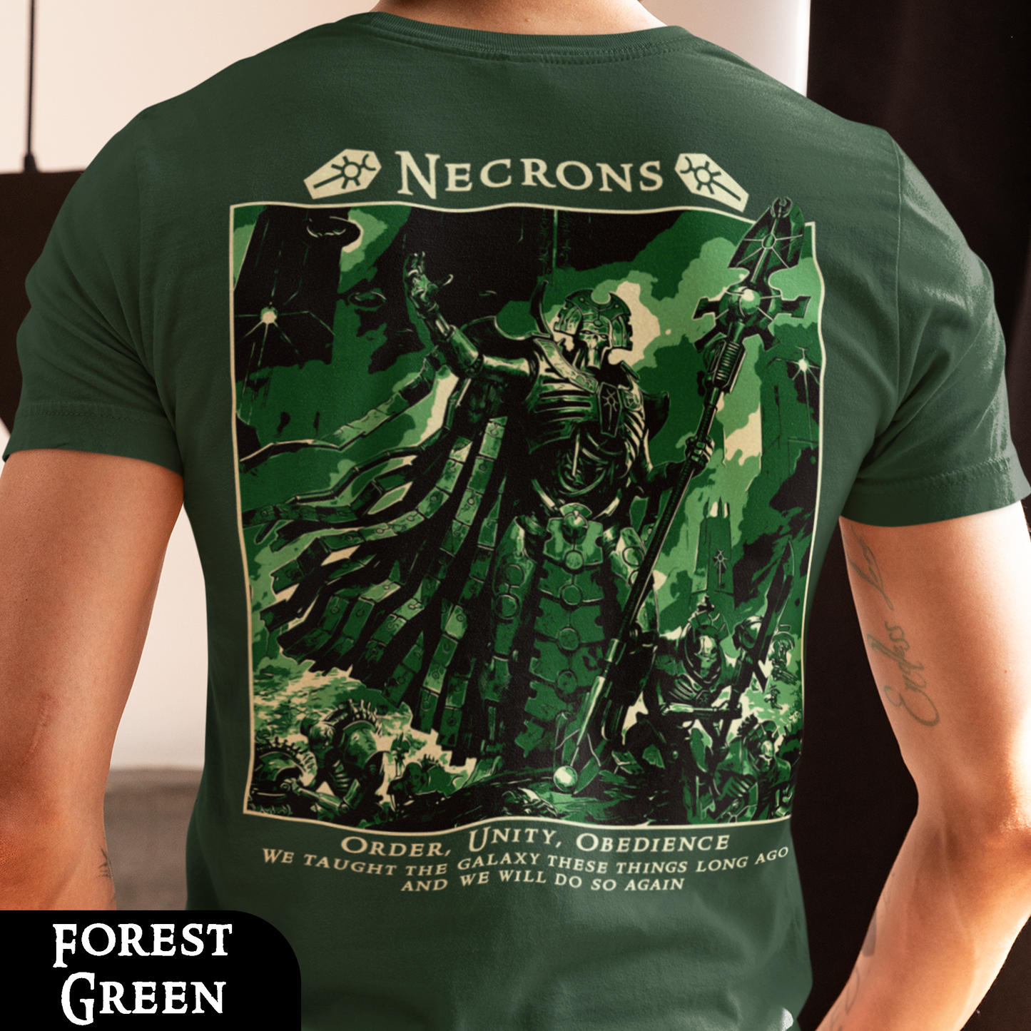 Necrons - Warhammer40k | Back Print T-Shirt