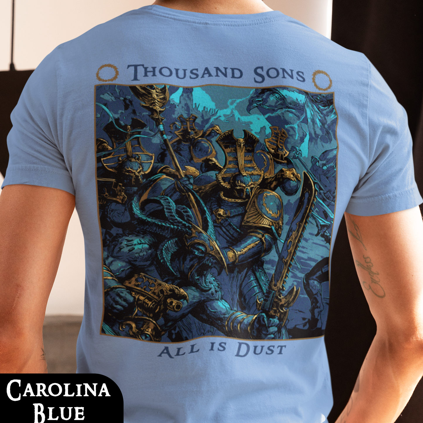 Thousand Sons - All is Dust | Back Print T-Shirt