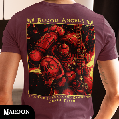 Blood Angels - Warhammer 40k | Back Print T-Shirt